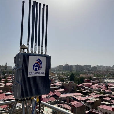 LT-P08 Sistema di radar di frontiera digitale a più fasci con interferitore UAV omnidirezionale