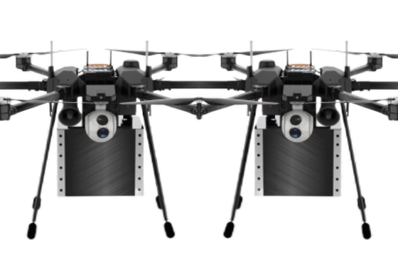 UAV Veicolo aereo senza equipaggio 10kg livello collegato in rete può trasportare carichi e soccorso