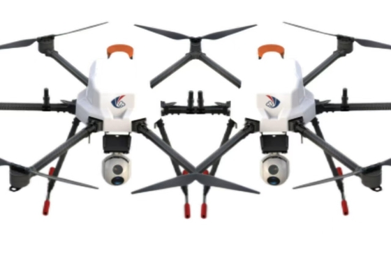 15 kg di carico utile per uso personale Aeromobili aerei volanti 6 rotori personalizzati
