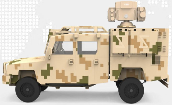Sistema di contromisure laser per veicoli aerei senza equipaggio (LT-II)